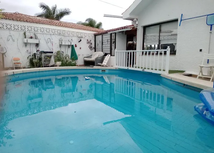 Piscina, Chalet, Tranquila * 푸에르토 드 라 크루즈